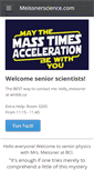 Mobile Screenshot of meissnerscience.com